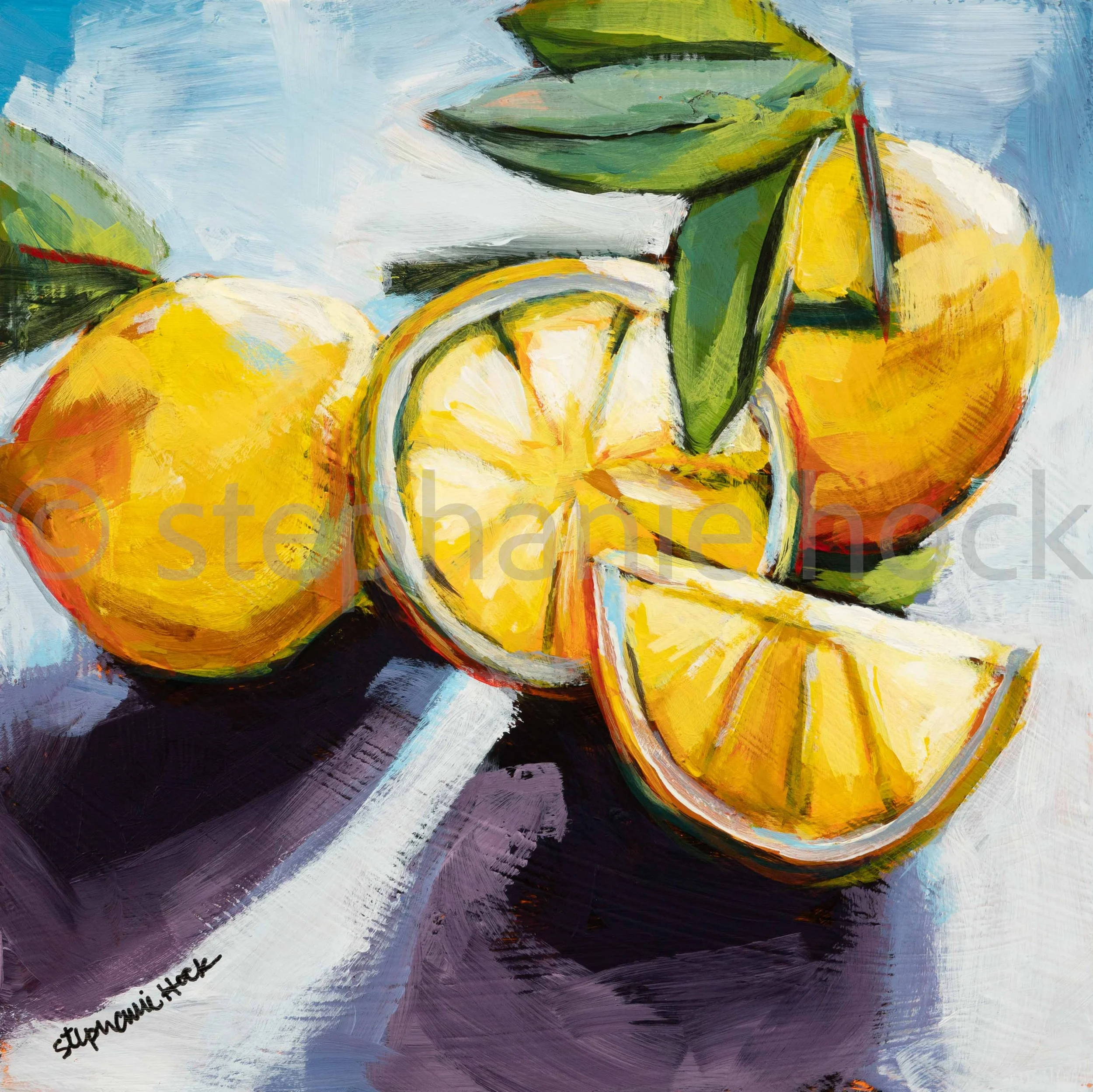Red Cherries — Stephanie Hock Fine Art